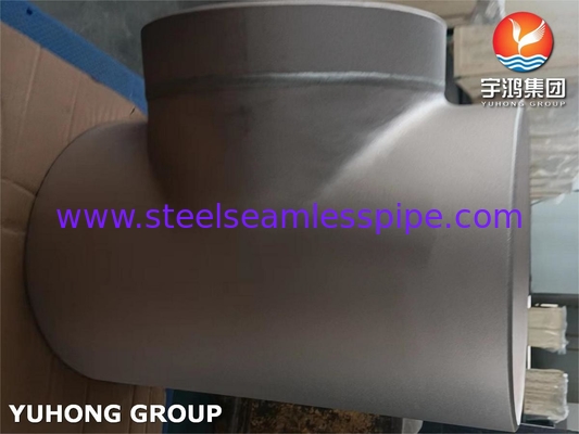 АСТМ B466 C70600 Медь Никелевая сплав трубы фитинга, Buttweld CuNi 90/10 Equal Tee