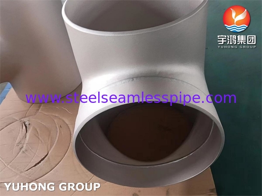 АСТМ B466 C70600 Медь Никелевая сплав трубы фитинга, Buttweld CuNi 90/10 Equal Tee