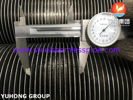ASTM A213 T9 Сплавная сталь HFW Fin Tube для экономизатора высокого давления