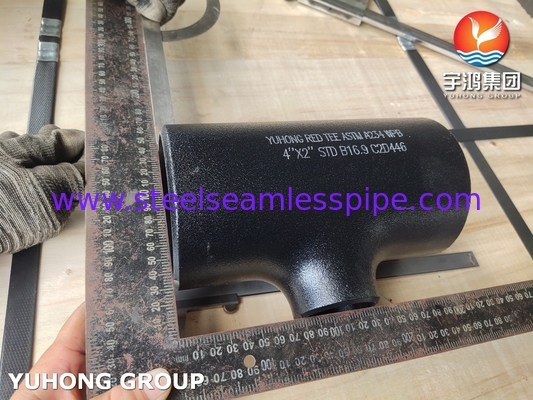 ASTM A234 WPB Фитинги из углеродной стали с задницей BW B16.9