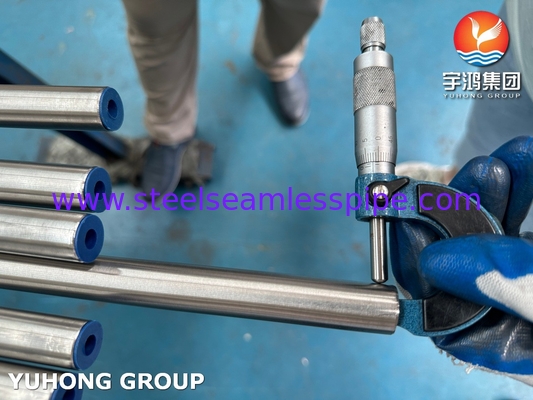 ASTM A249 TP316L Сварные трубы из нержавеющей стали для теплообменника