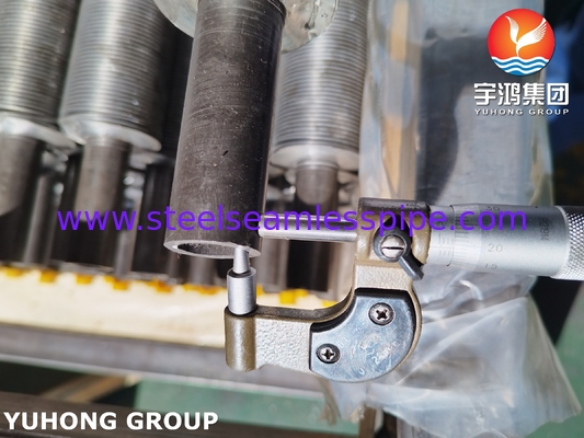 ASTM A213 T5 Fin Tube с встроенным типом G для коррозионных средне-высоких давлений