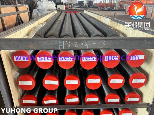 ASTM A335 P11 Сплавная сталь высокочастотная сварка зазубленные тубы для HRSG и котла