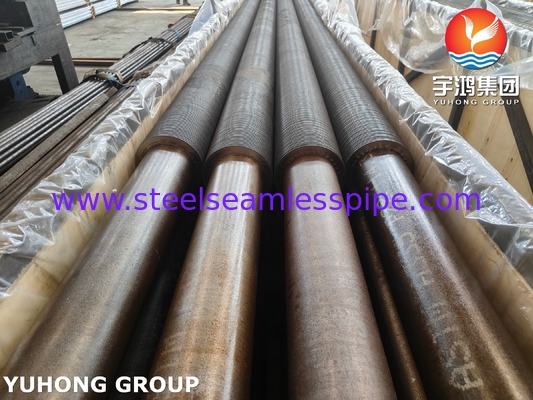 ASTM A335 P22 Сплавная стальная бесшовная трубка с 11-13CR HFW Fin Tube для конвекционной катушки