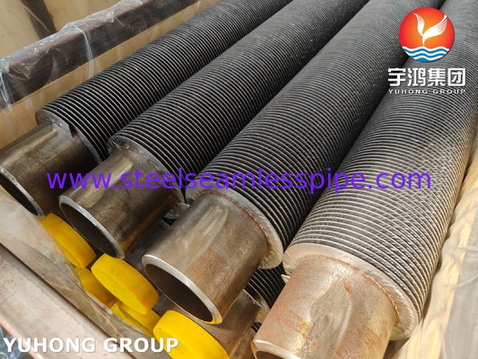 ASTM A335 P22 Сплавная стальная бесшовная трубка с 11-13CR HFW Fin Tube для конвекционной катушки