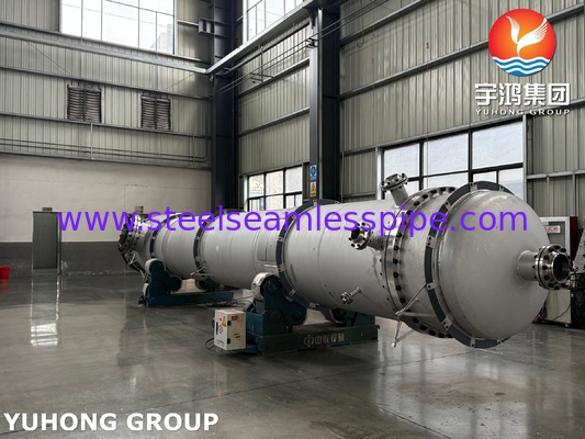 ASTM A312 TP316L Бесшовные трубы с оболочкой из углеродистой стали ASTM A516 Gr 70 для теплообменника