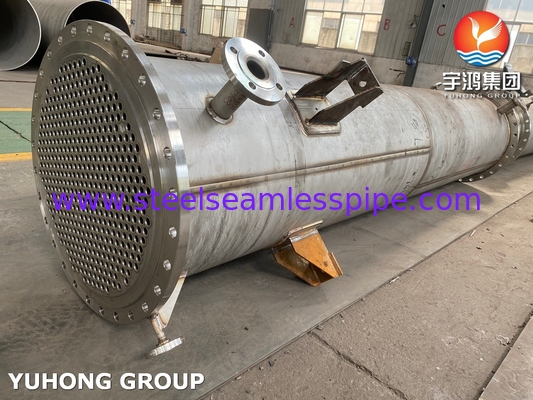 ASTM SA179 Бесшовная углеродистая стальная труба для фиксированного теплообменника из листовой трубы