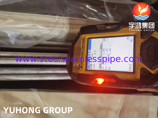 ASME SA213 TP444 Нержавеющая сталь U Bend Heat Exchanger Tube