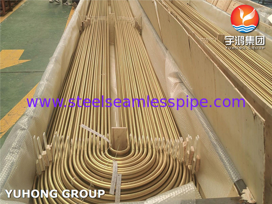 ASTM B395 / ASME SB395 C68700 U Bend Copper Alloy Tube для теплообменника