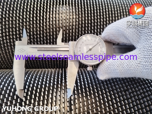 ASTM A312 TP304H Зернистая трубка для теплообменника и охлаждения реактора