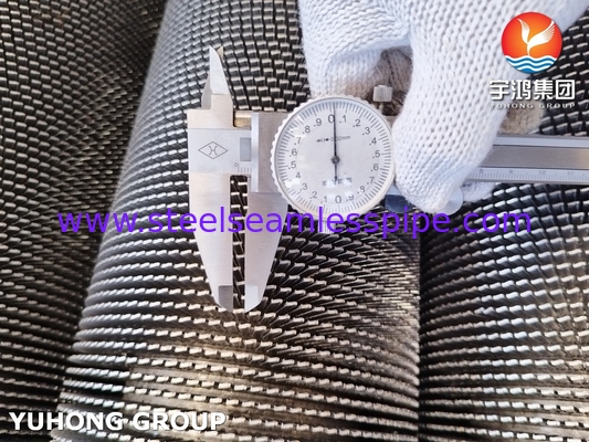 ASTM A312 TP304H Зернистая трубка для теплообменника и охлаждения реактора