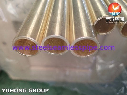 ASME B111 C44300 Медная труба Медная стальная бесшовная труба Теплообменник