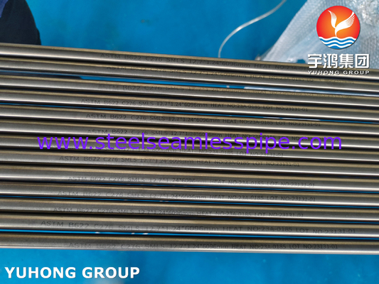 TUBERIA DE NIQUEL HASTELLOY TUBE ASTM B622 Hastelloy C276 Рафинирование нефти и газа
