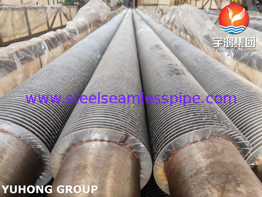 ASTM A335 P22 Ferritic Alloy Steel High Frequency Welding Fin Tube для передачи тепла
