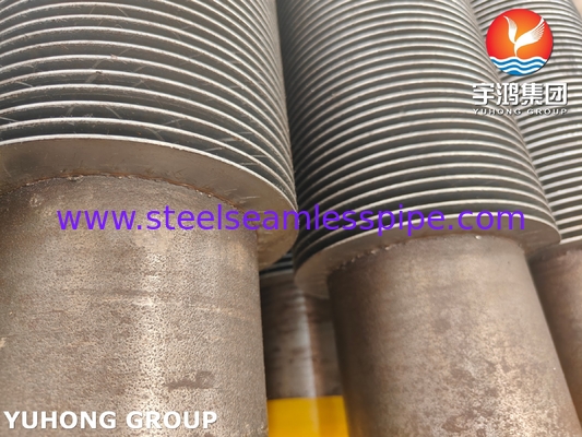 ASTM A335 P22 Ferritic Alloy Steel High Frequency Welding Fin Tube для передачи тепла