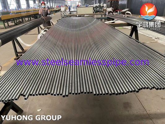 Бесшовная трубка из нержавеющей стали a268 405 tp409 tp410 tp430 tp439 Яркий отжигаемый теплообменник