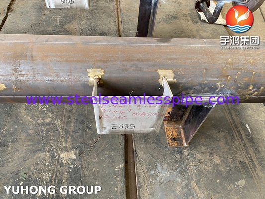 Шелл и трубный теплообменник с трубами SS31803 SA-106 класса B Shell ASME раздел VIII