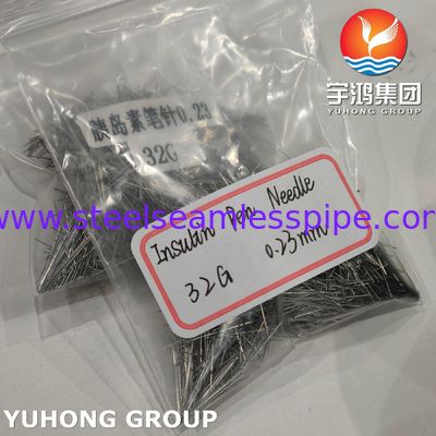 ISO9626 SUS304 Инсулиновая игла, пятиконечная игловая трубка для лечения диабета