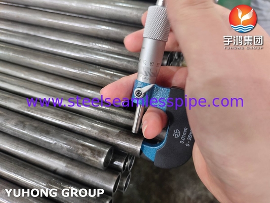 ASTM A179 / ASME SA179 Бесшовная трубка Углеродистая стальная котловая трубка для теплообменника, конденсатора