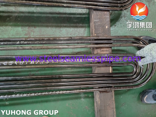 ASTM A213 / ASME SA213 T9 U Bend Tube Alloy Steel Seamless Heat Exchanger Tube (У сгибающейся трубкой из сплава стали без швов)