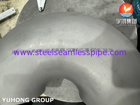 ASTM B366 UNS NO8810 180 RETURN 180 Degree Elbow Buttweld Fitting for Ethylene Cracking Furnace (АСТМ B366 UNS NO8810 180 ВРЕЩЕНИЕ 180 градусов для коленного заднего сварного устройства для печи для крекинга этилена)
