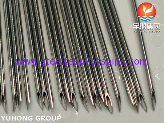 21G Lancet Point Injection Needle Medical Grade Непробиваемая стальная игла с трубкой ISO9626 SUS304