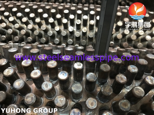 Сплавная сталь ASME SA335 P9 Бесшовная прокрученная трубка для обогрева