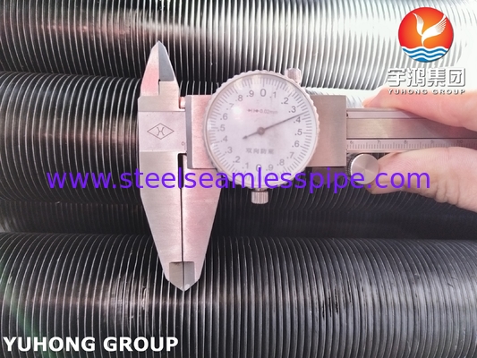 ASTM A213 T5 Сплавная стальная бесшовная трубка с Al1060 FIN Strip FIN Tube для воздухоохладителя