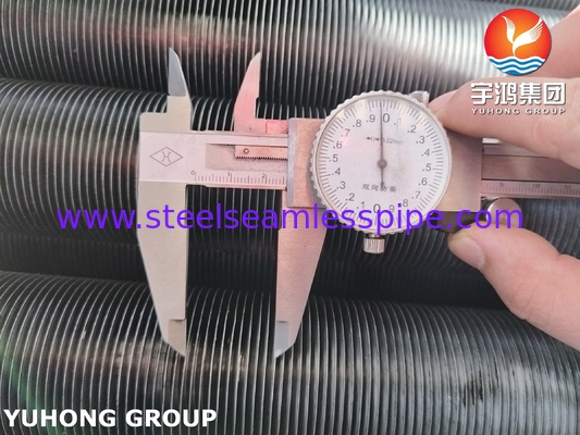 ASTM A213 T5 Сплавная стальная бесшовная трубка с Al1060 FIN Strip FIN Tube для воздухоохладителя
