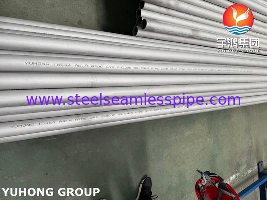 ASTM A790 / ASME SA790 S32205 Дуплексные трубы из нержавеющей стали для нефтегазовой промышленности