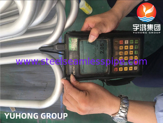 Неконнель 625 Никелевая сплав бесшовная U-труба ASTM B444 UNS NO8825 для теплообменника