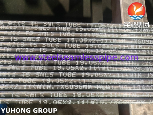 ASTM A213 T5 K41545 Бесшовная стальная трубка из хрома-молибдена для теплообменника