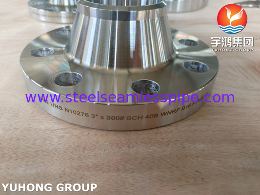 ASTM B462 Hastelloy C276 Никелевая сплав UNS N10276 Фланц сварной шеи WNRF