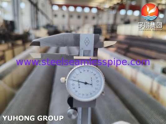 ASTM A312 TP347H Нержавеющая сталь HFW Зернистые трубы для электростанций