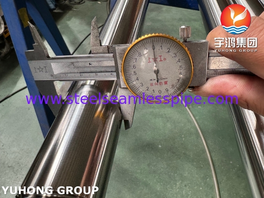 ASTM A270 TP304 Санитарная цепная труба из нержавеющей стали для пищевых фармацевтических препаратов