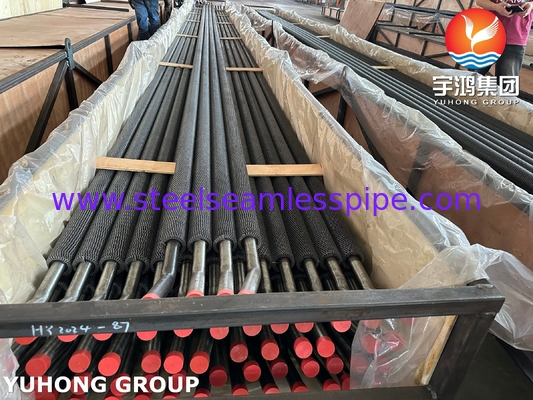 ASTM A213 T11 Сплавная стальная безсесмальная трубка Сернистая HFW Fin Tube для нефтеперерабатывающих заводов