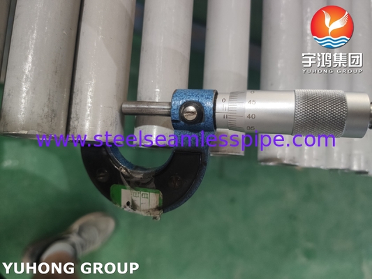 Бесшовная труба теплообменника из нержавеющей стали ASTM A213 TP347