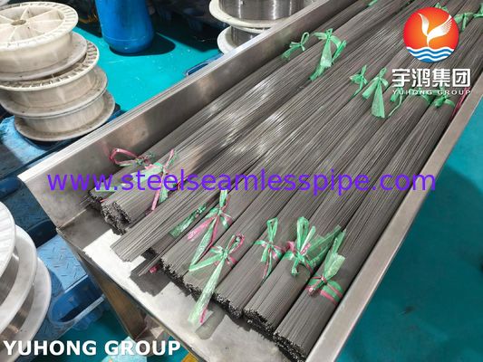 SUS304 Нержавеющая сталь высокоточная капиллярическая трубка для медицинских эндоскопических инструментов