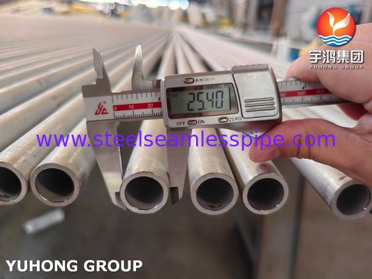 ASME SA213 TP304 Бесшовная трубка из нержавеющей стали для котлов