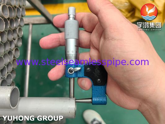 ASME SA213 TP304 Бесшовная трубка из нержавеющей стали для котлов