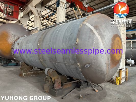 Сварной сосуд высокого давления ASME SA516 GR.70 для требовательных промышленных условий, спроектированный в соответствии с ASME VIII IBC 2018 ASCE 7 NACE