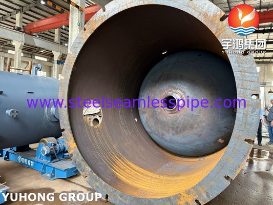 Сварной сосуд высокого давления ASME SA516 GR.70 для требовательных промышленных условий, спроектированный в соответствии с ASME VIII IBC 2018 ASCE 7 NACE