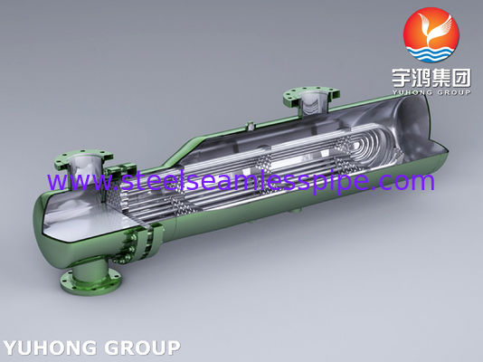 API 660 Шкаль и трубный теплообменник Высшее решение для передачи тепла для промышленности
