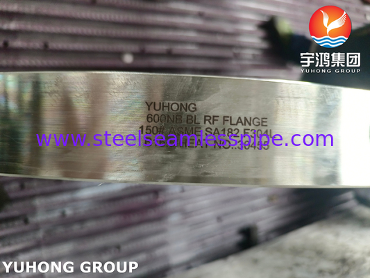 SA182 F304L Фланец приварной встык из нержавеющей стали, скользящий фланец RF FF для работы при высоких температурах