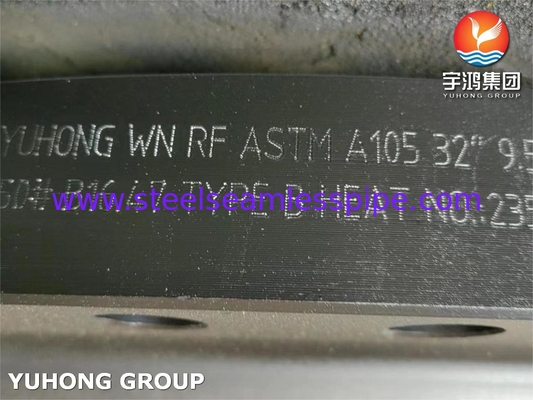 ASTM A105 Carbon Steel Series B Weldneck Flange B16.47 For Piping