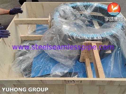 ASTM A105 Фланц с сварной стороной из углеродистой стали - B16.47 серия B, класс 300/600, соединение труб