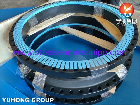 ASTM A105 Фланц с сварной стороной из углеродистой стали - B16.47 серия B, класс 300/600, соединение труб