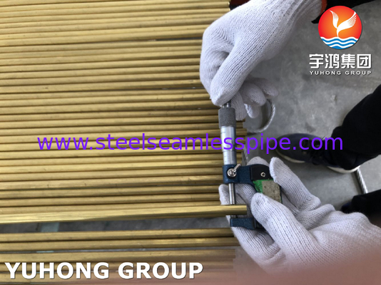 DIN17660/ DIN EN 12168 CuZn20Al2 F39/ CW509L Brass Copper Seamless Tube