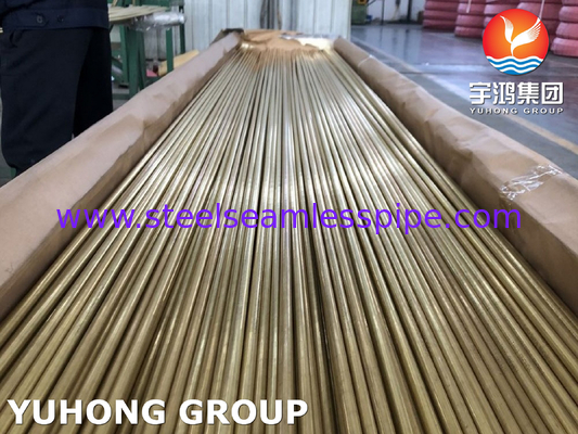 DIN17660/ DIN EN 12168 CuZn20Al2 F39/ CW509L Brass Copper Seamless Tube