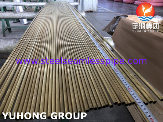 DIN17660/ DIN EN 12168 CuZn20Al2 F39/ CW509L Brass Copper Seamless Tube